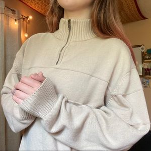 Vintage Pendleton Half Zip Sweater